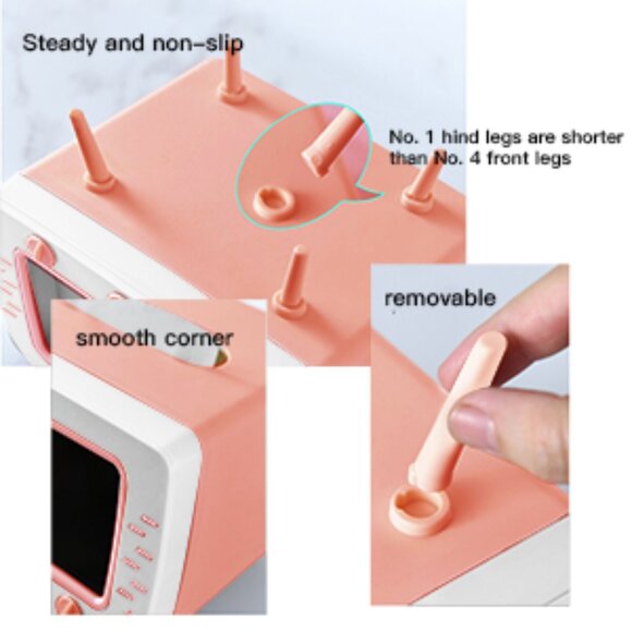 SGVAHY Pink & White Tissue Box Cell Phone Holder NWT - Picture 7 of 12